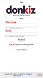 Mobile Screenshot of moto.donkiz.it