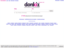 Tablet Screenshot of immobilien.donkiz.ch