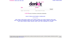 Desktop Screenshot of donkiz.es