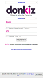 Mobile Screenshot of donkiz.ch