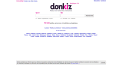 Desktop Screenshot of donkiz.be