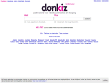 Tablet Screenshot of donkiz.nl