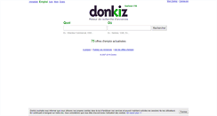 Desktop Screenshot of emploi.donkiz.ch