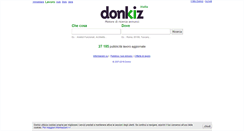 Desktop Screenshot of lavoro.donkiz.it