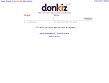 Tablet Screenshot of carros.donkiz.com.br