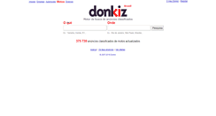 Desktop Screenshot of motos.donkiz.com.br