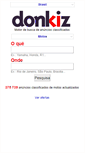 Mobile Screenshot of motos.donkiz.com.br