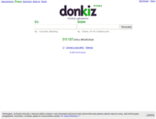 Tablet Screenshot of praca.donkiz.pl