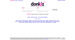 Desktop Screenshot of donkiz.fr