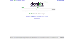 Desktop Screenshot of jobs.donkiz.de