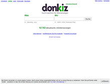 Tablet Screenshot of jobs.donkiz.de