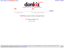 Tablet Screenshot of motorfiets.donkiz.be
