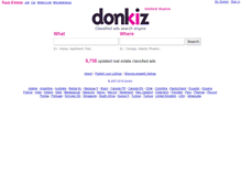 Tablet Screenshot of donkiz.us