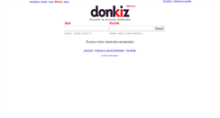 Desktop Screenshot of motos.donkiz.com.mx